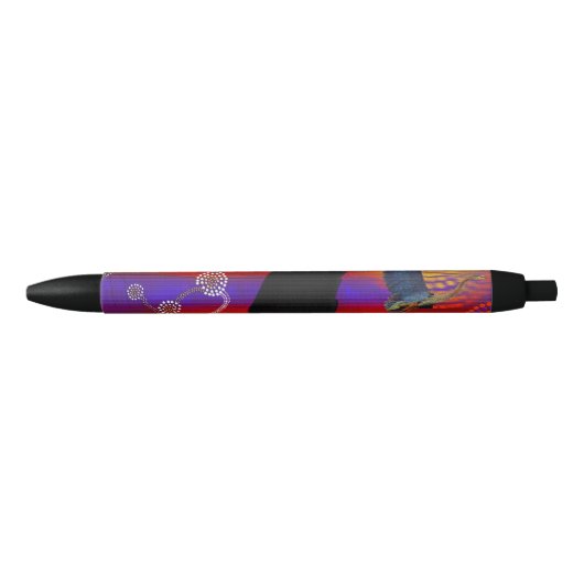 Australische aboriginal Outback Art Styled Pen (Voorkant)