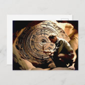 Australische Aboriginal Stargate naar Dreamtime Feestdagenkaart (Voorkant / Achterkant)