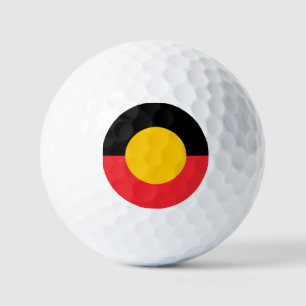 Australische Aboriginal-vlag Golfballen