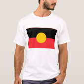 Australische Aboriginal vlag T-shirt (Voorkant)