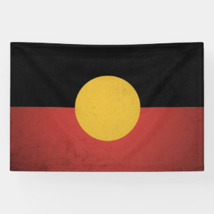 Australische Aboriginals Spandoek