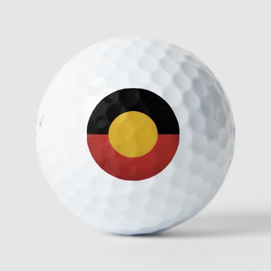 Australische Aborigines Golfballen (Voorkant)