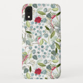 Australische bloem Kangaroo poten Eucalyptusblader Case-Mate iPhone Case (Achterkant)