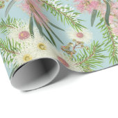 Australische Bottlepenseeltuin Cadeaupapier (Rol Hoek)