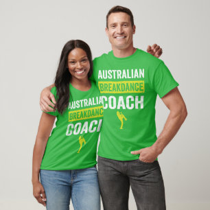 Australische Breakdancing kostuumcoach Break Dance T-shirt