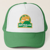Australische Burgerschap Party Gifts Trucker Pet (Voorkant)