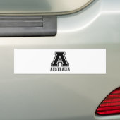 Australische Design Bumpersticker (Op auto)