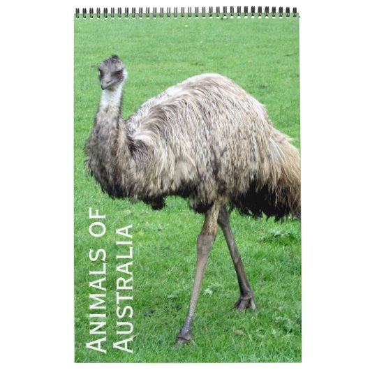 australische dieren kalender (Hoes)