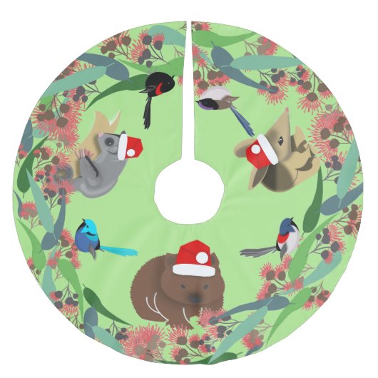 Australische dieren kerstboom rok (Voorkant)
