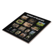 Australische dieren tegeltje (Zijkant)