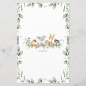 Australische dieren wensen Baby (Achterkant)