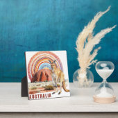 Australische elementen digitale kunst tafelblad fotoplaat (Insitu)