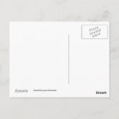 Australische gombloesems briefkaart (Achterkant)