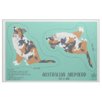 Australische Herder Aussie Hond Snijden en Naaien