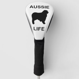 australische herder aussie life golfheadcover
