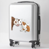 Australische Herder Auto Sticker (Koffer)