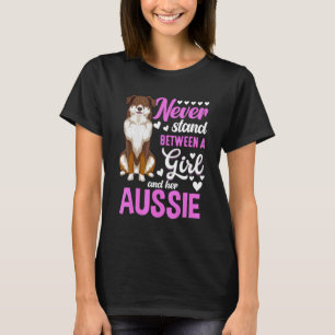 Australische herder hond aussie eigenaar meisjes 1 t-shirt