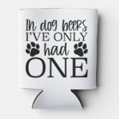 Australische herder hond gepersonaliseerde hand te blikjeskoeler (Voorkant)