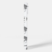 Australische herder hond gepersonaliseerde hand te Case-Mate iPhone case (Achterkant / Rechts)