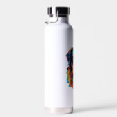 Australische herder hond kleurrijk waterfles (Rechts)