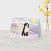 Australische herder kaart (Gele Bloem)