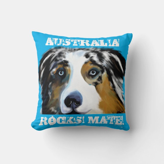 AUSTRALISCHE HERDER   KUSSEN (Voorkant)