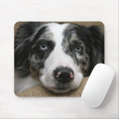 Australische herder Mousepad Muismat (Met muis)