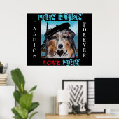 AUSTRALISCHE HERDER   POSTER (Thuiskantoor)