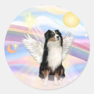 Australische Herder Ronde Sticker