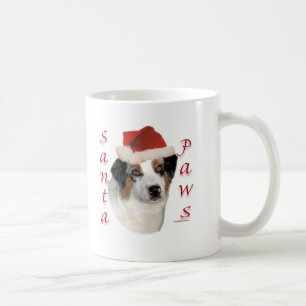 Australische herder Santa Paws Koffiemok