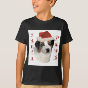Australische herder Santa Paws T-shirt