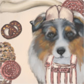 AUSTRALISCHE HERDER STICKER (Voorkant)