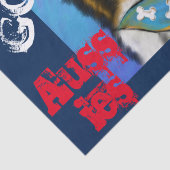 AUSTRALISCHE HERDER   TISSUEPAPIER (Detail)