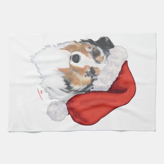 Australische herderkerst theedoek (Horizontaal)