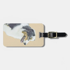 Australische herderschilderkunst - Oorspronkelijke Bagagelabel