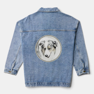 Australische herderschilderkunst - Oorspronkelijke Denim Jacket
