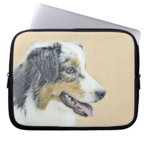 Australische herderschilderkunst - Oorspronkelijke Laptop Sleeve
