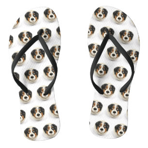 Australische Herdershond 3D Geïnspireerd Teenslippers