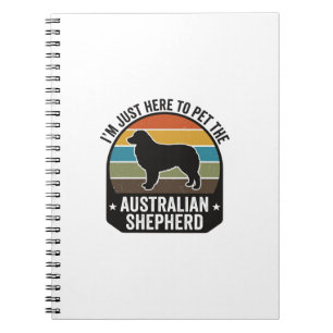 Australische Herdershond Huisdier Liefhebber Vinta Notitieboek