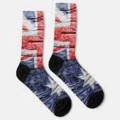 Australische houten vlag sokken (Rechts)