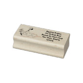 Australische humor kangaroo cartoon afbeelding 	rubberstempel (Stempel)