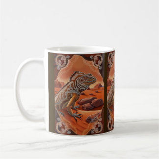 Australische Iguana Lizard Wildlife Scene Koffiemok