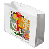 Australische inheemse flora BUSHLAND - Groot Cadeauzakje (Achterkant Gekanteld)