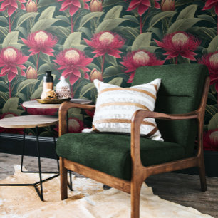 Australische inheemse wilde bloemen behang