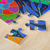 Australische Jungle Papegaai Kangoeroe Koala Legpuzzel (Zijkant)