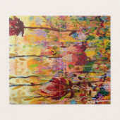 Australische Kaart van wilde bloemen (Buitenkant ongevouwen)