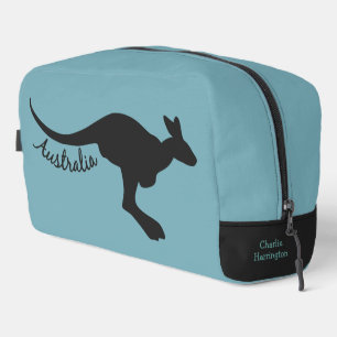 Australische Kangoeroe Aangepaste Naam & Kleur Toilettasje