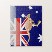 Australische kangoeroe legpuzzel (Verticaal)