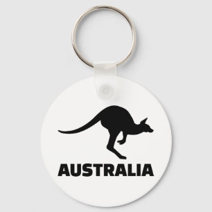Australische kangoeroe sleutelhanger