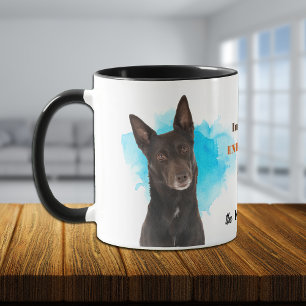Australische Kelpie hond loyale vriend Mok